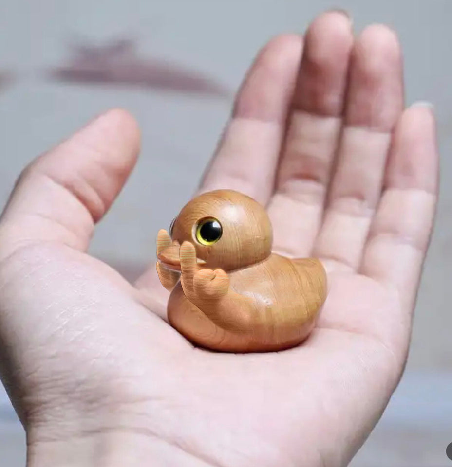 Handmade Wooden Duck