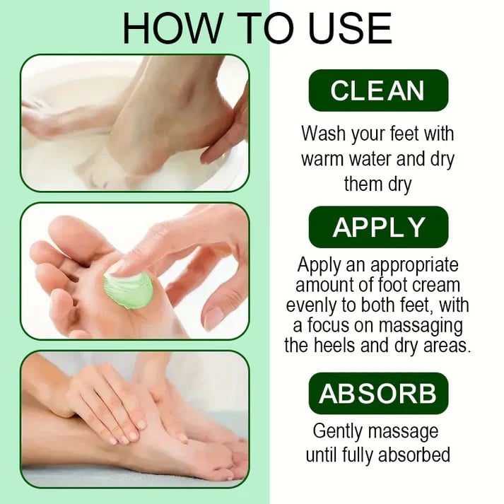 HerbaSoothe – Aloe Vera & Tea Tree Foot Moisturizer