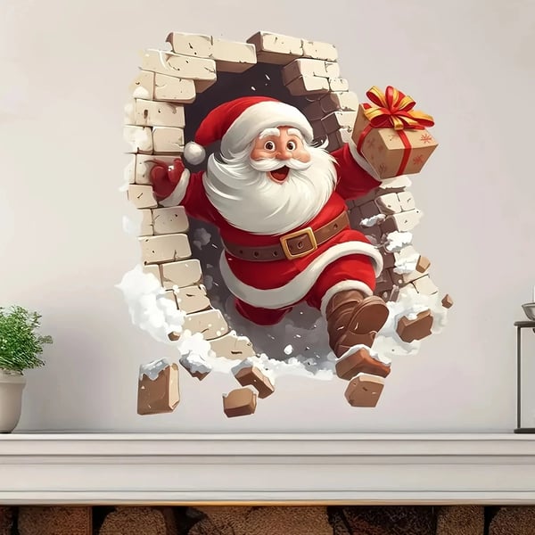 FestiveFun – 2D Creative Christmas Wall Stickers