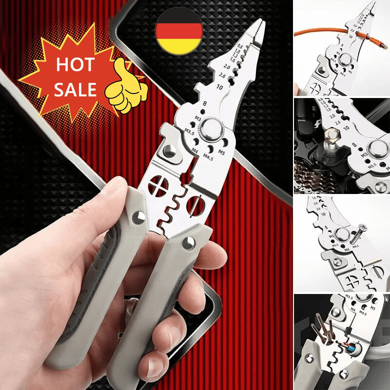 FlexiCrimp – Precision Cable Stripping Pliers