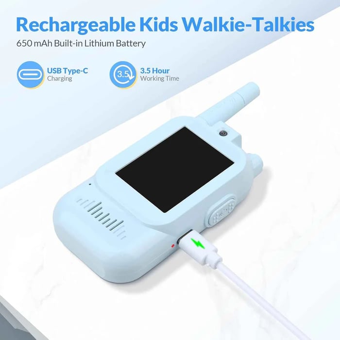 MiniComm – 2PCS Video Walkie Set