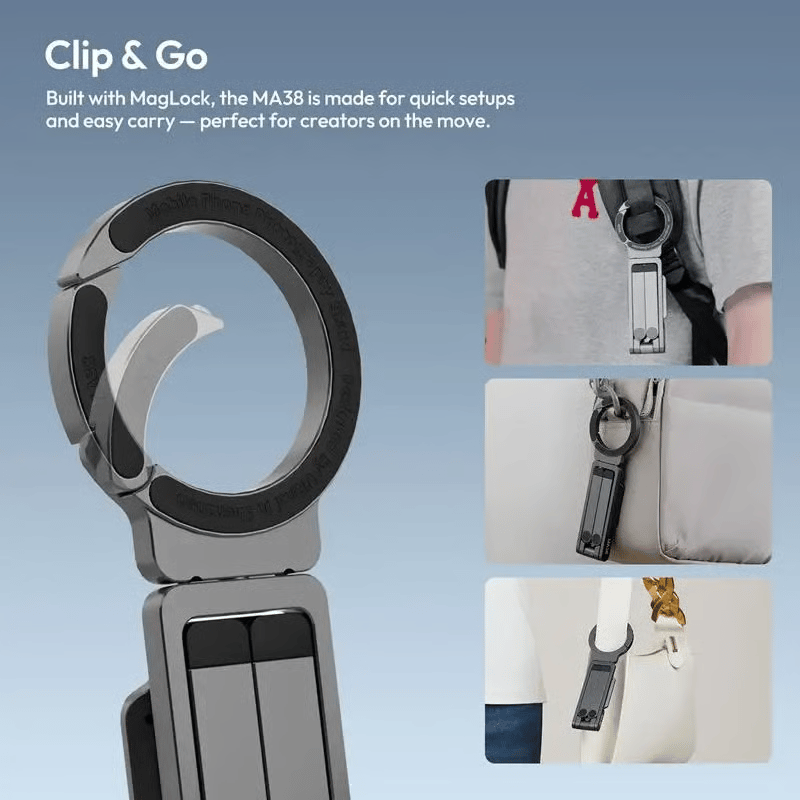 MobiMag | Magnetic Tripod & Phone Holder