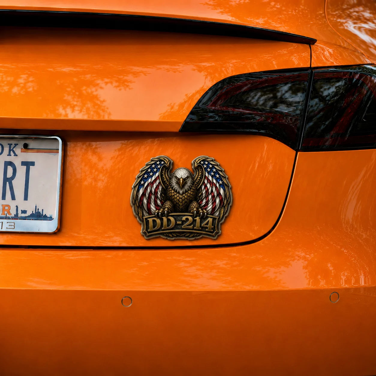 ValorGuard – Premium DD-214 Patriot Eagle Metal Emblem