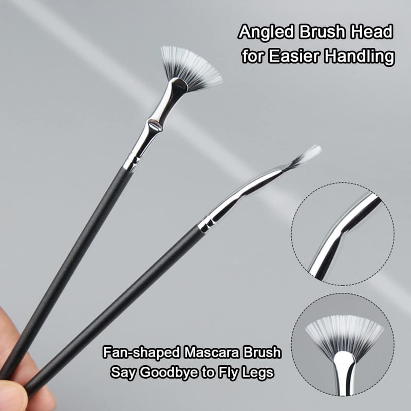 LashCraft - Folding Angle Scalloped Lash Brush