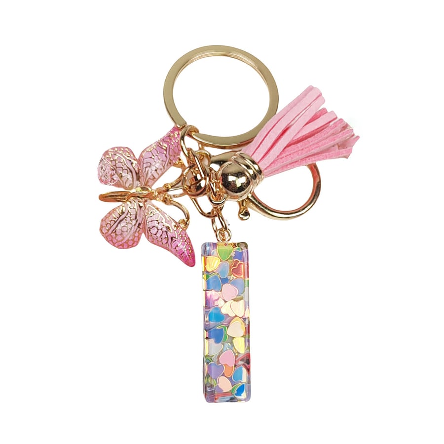 CharmKey – Personalized Initial Letter Keychain