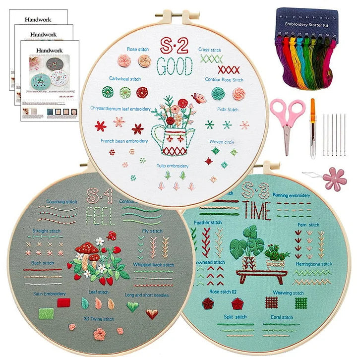 StitchCraft – Embroidery Starter Kit