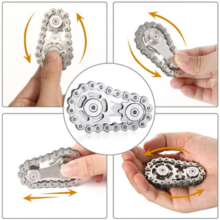 SprockEase – Gear Chain Fidget Spinner