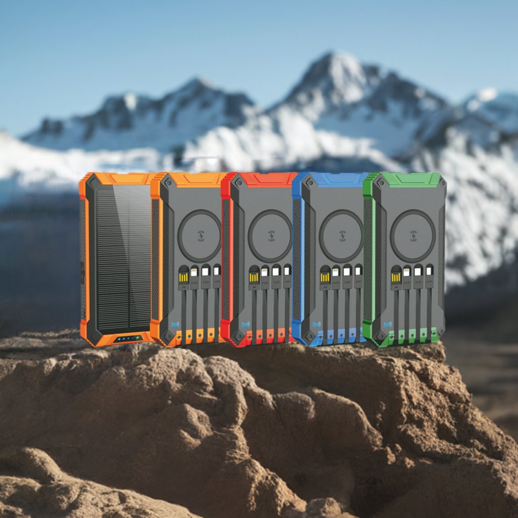 SolarCharge – Wireless Solar Power Bank