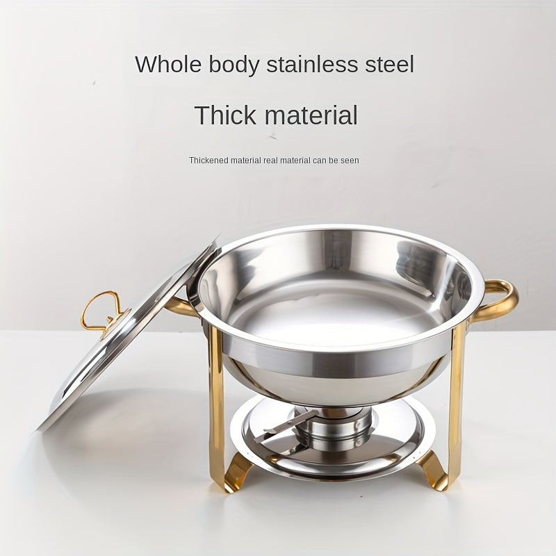 FeastGlow – Stainless Steel Chafing Dish Buffet Set