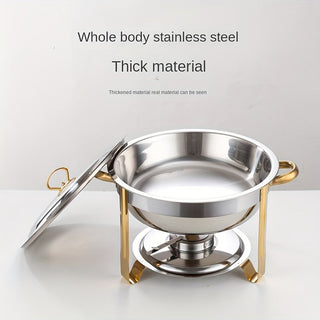 FeastGlow – Stainless Steel Chafing Dish Buffet Set