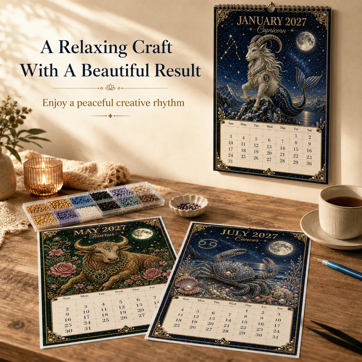 ZodiacLoom – Complete Twelve Sign Beaded Calendar Craft