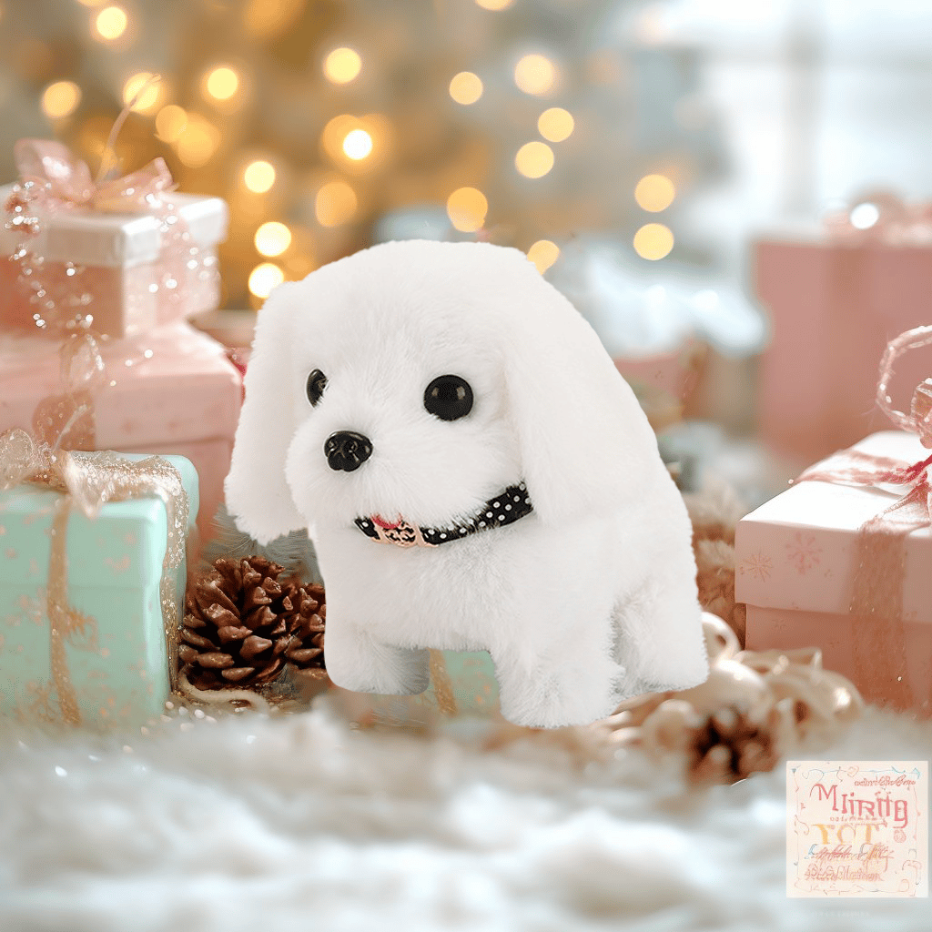 HugTail - Realistic Walking and Barking Plush Dog