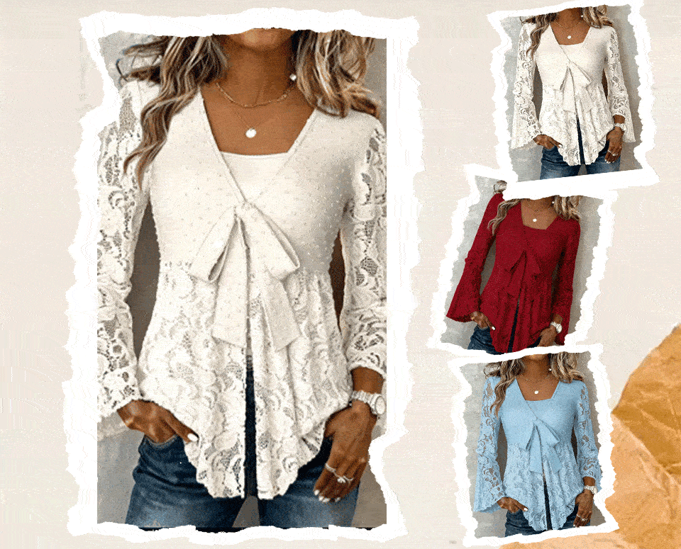UrbanGrace - Women’s V-Neck Blouse