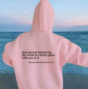BackTalk - Inspirational Message Sweatshirt