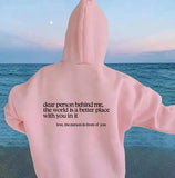 BackTalk - Inspirational Message Sweatshirt