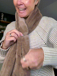 Pocketed Plush - Winter Wrap