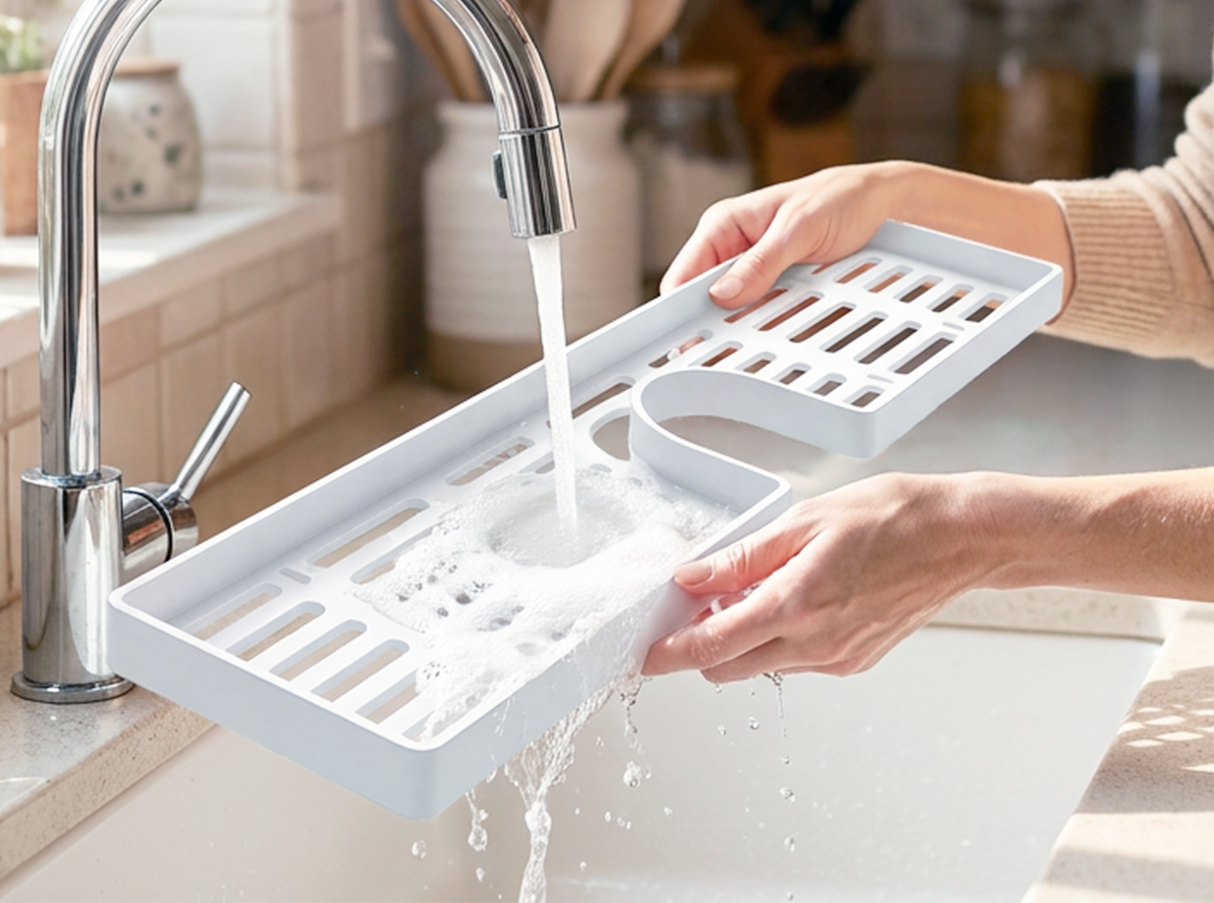 StickRack – Drill-Free Drainage Storage Rack