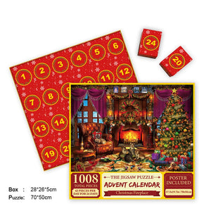 Merry Jigsaw Advent Calendar Puzzle Marnetic