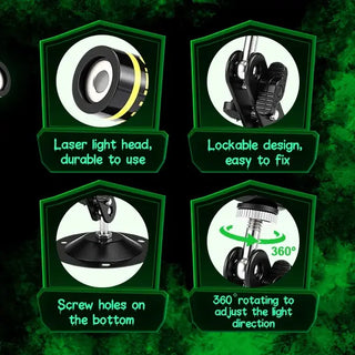 SwampBeam – Halloween Green Laser Projector