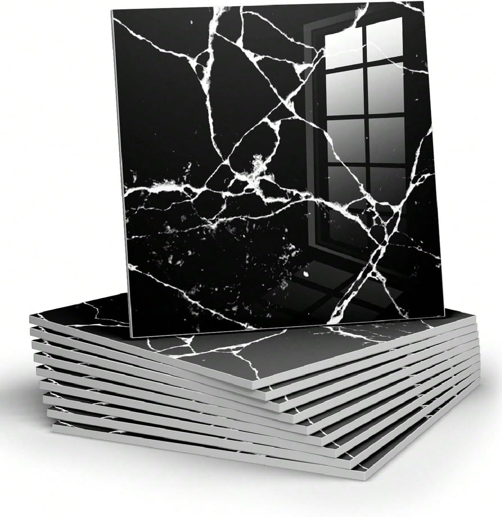 OpulentWall - Marble-Inspired Self-Adhesive Tiles