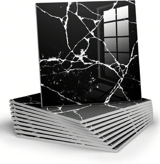 OpulentWall - Marble-Inspired Self-Adhesive Tiles