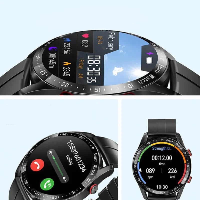 GlucoSense – Smart Health Monitoring Watch