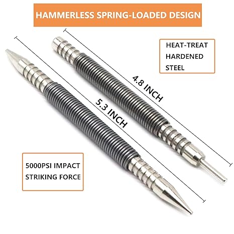 TapFix – Hammerless Nail Set Punch Tool
