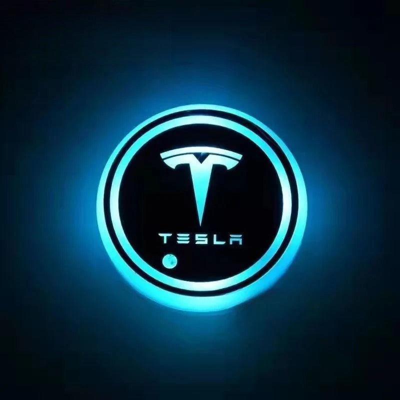 NeonCruise - 7-Color Ambient Car Coasters | Tap-Control Glow System