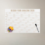 LifeLayout - Large 2026 Minimalist Wall Calendar