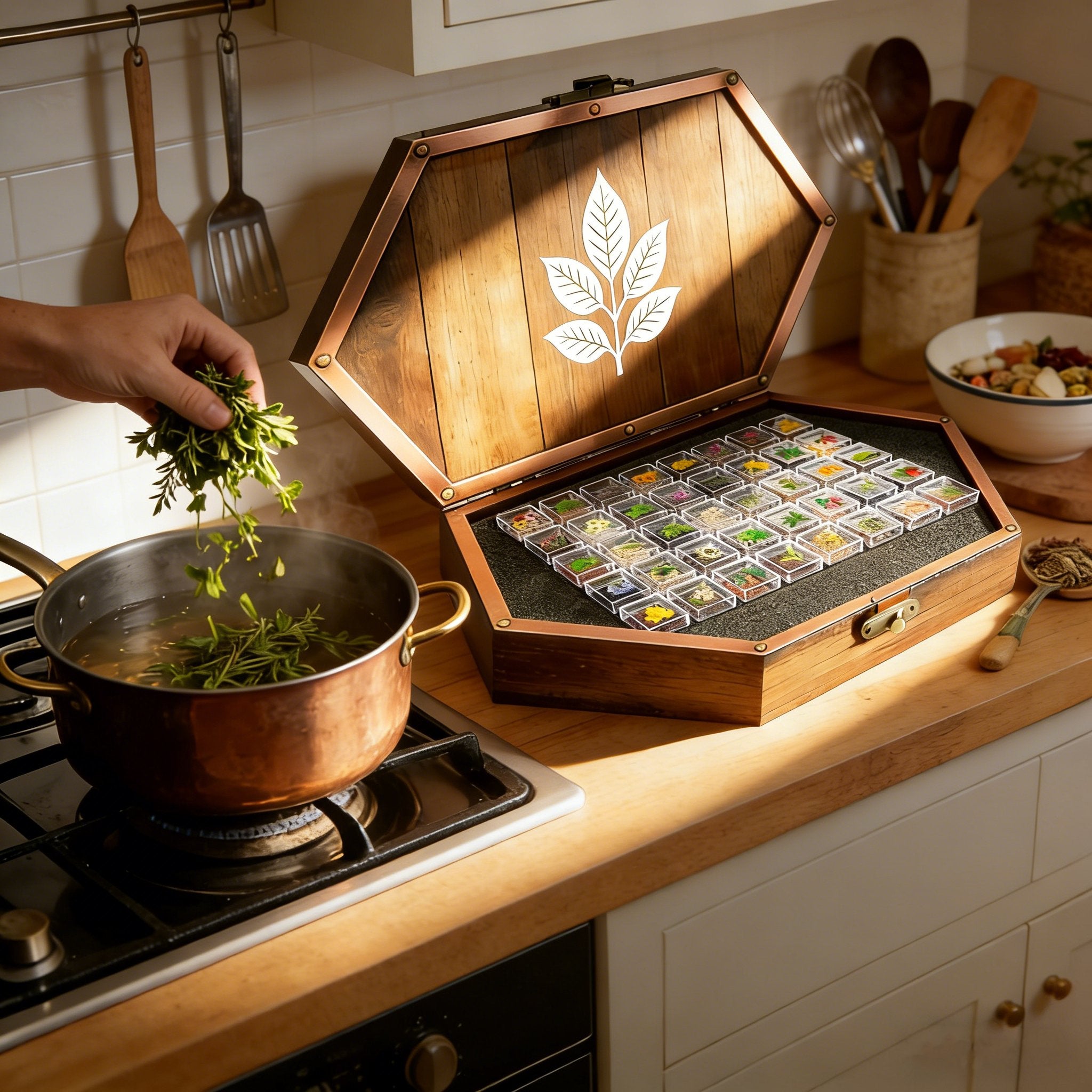 Herbal Wisdom - Vintage Seed Chest Collection