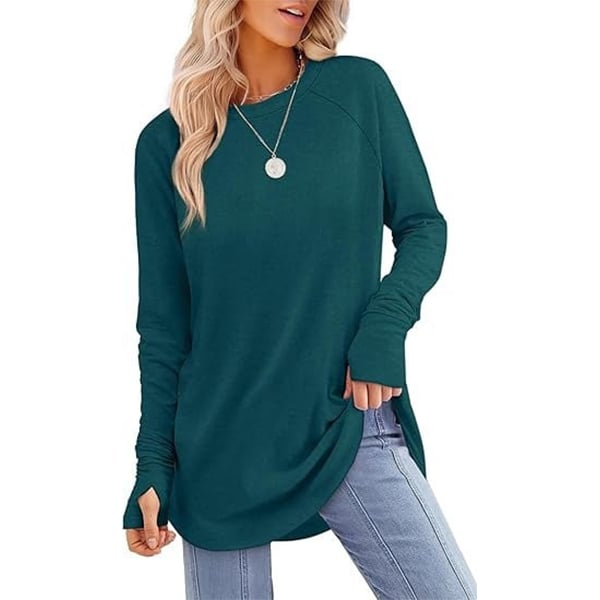 CozyCurve – Women’s Long Sleeve Tunic Top