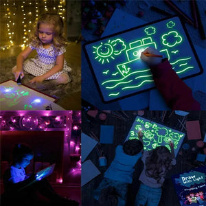 LuminaDraw - LED Magic Drawing Pad