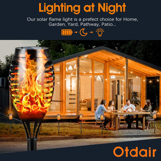 TwilightTorch - Enchanting Solar Flicker Lights