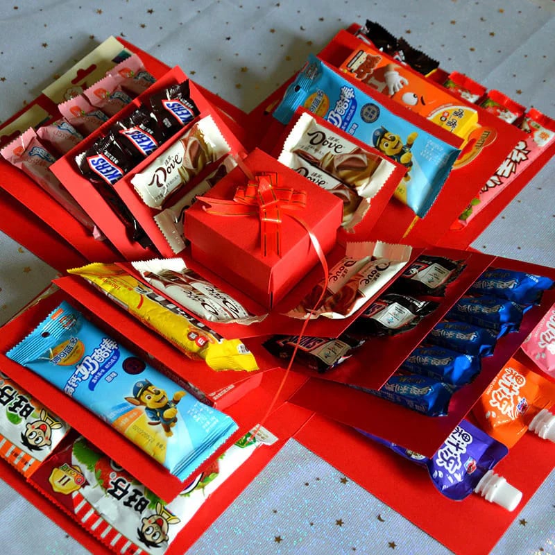 🎄50K+ SOLD! 🎁✨Surprise Explosion Gift Box Kit