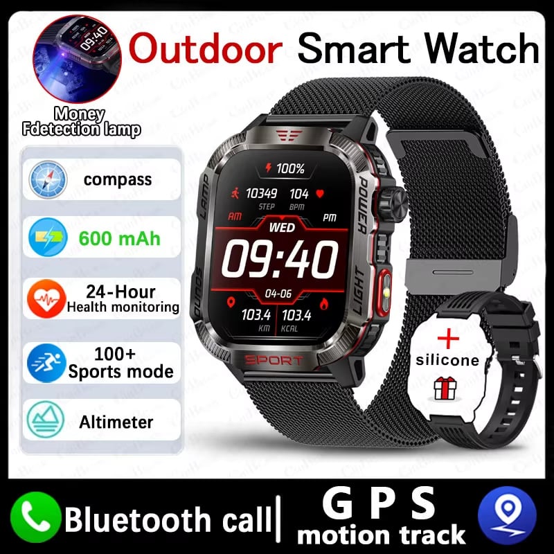 VanguardX - Outdoor Military Smart Watch – Power Meets Precision
