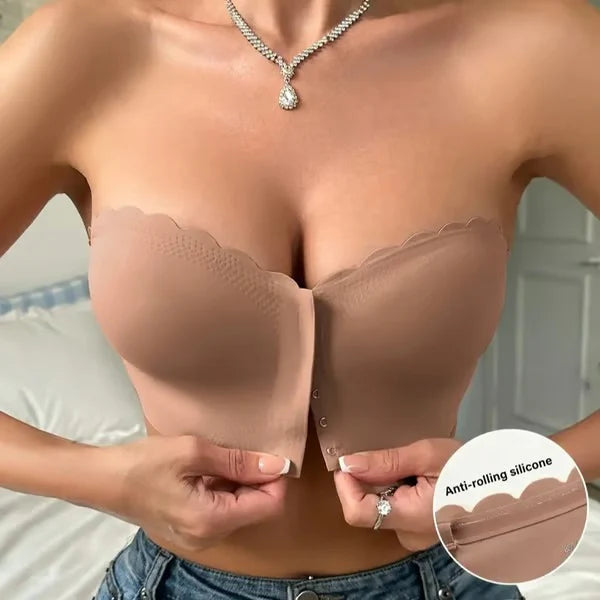 ChicClasp – Front Closure Strapless Bra