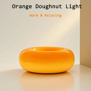 GlowNest – Touch-Control Doughnut Ambient Lamp
