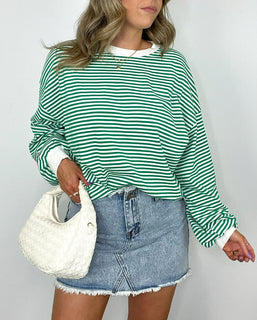 UrbanStripe – Women’s Casual Crewneck Pullover