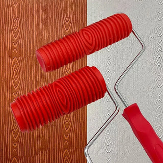 💥💥New products 52% OFF💥embossing texture pattern paint roller for wall decoration