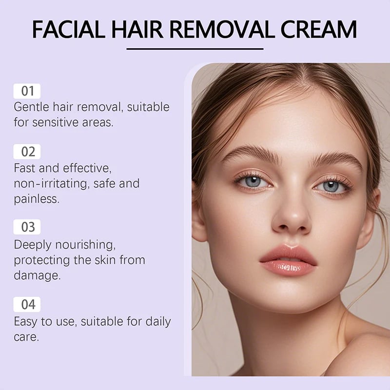 SoftSilk Pro - Painless Facial Hair Remover – Hydrating & Gentle