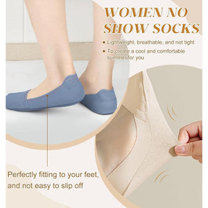 CloudStep - Breathable Cotton No-Show Socks
