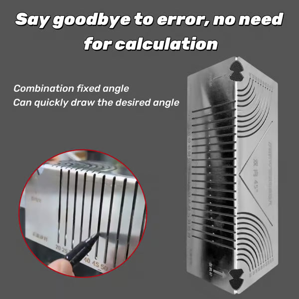 IronLine - Stainless Steel Marking & Measuring Guide