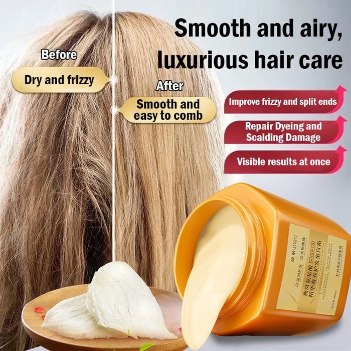 Glossé - Hair Revitalizing Cream | Amino Essence for Silky Perfection