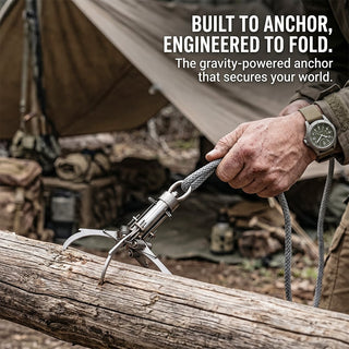 🧰⚓Mechanical Grappling Hook – Powerful Grip, Foldable & Built for Any Challenge