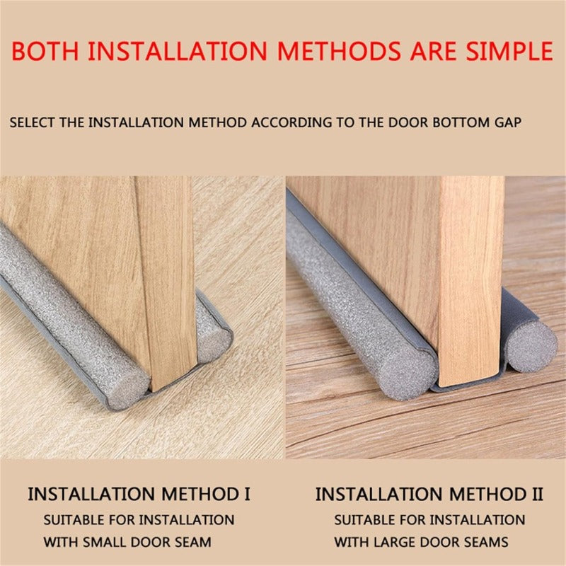 DraftShield – Double-Sided Door Draft Stopper