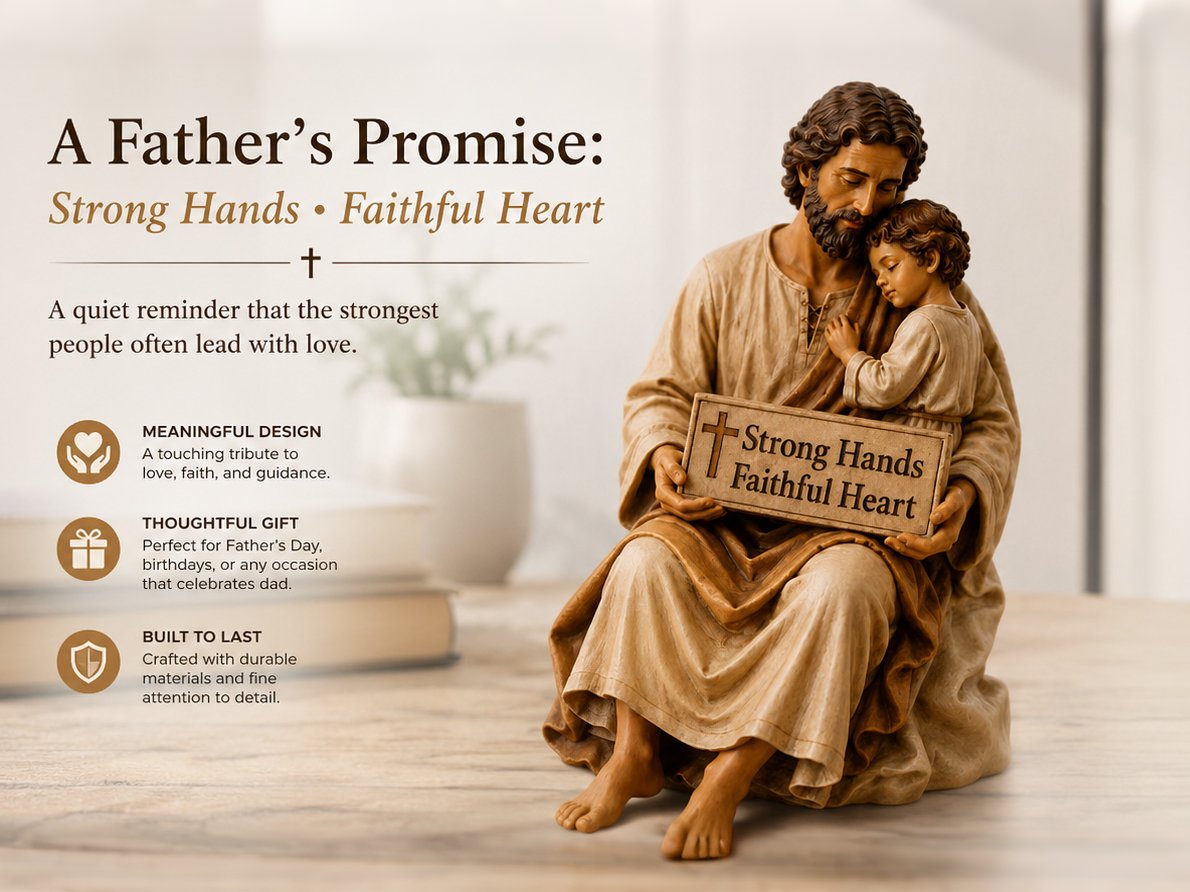 FaithKeeper – Handcrafted Jesus Storage Bowl