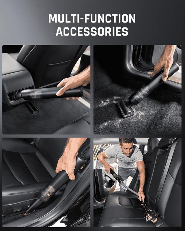 CleanDrive – Slim Cordless Car Vacuum