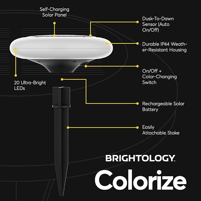 LumaGlow – Vibrant Solar-Powered Garden Lights