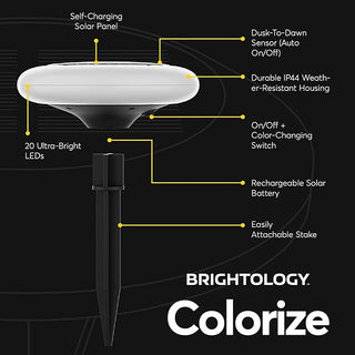 LumaGlow – Vibrant Solar-Powered Garden Lights