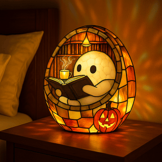 WhimsyGhost – Soft Glow Reading Lamp